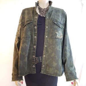 Vintage American Blues XL Carmen Camo Swing jacket